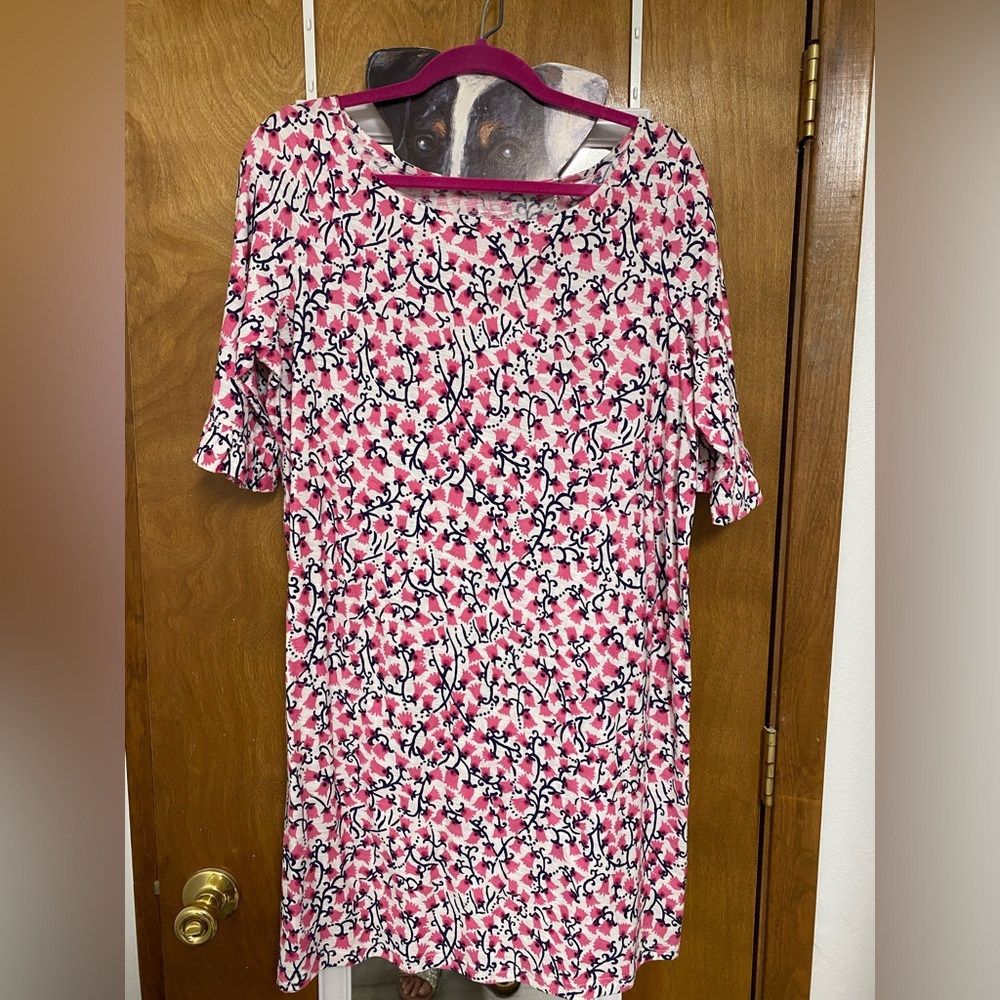 NWOT -  Lilly Pulitzer tulip print dress size XL